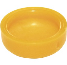 Žltá nábytková zátka z plastu