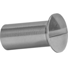 Kovová skrutka s drážkovanou hlavou