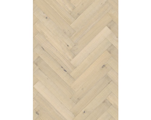 Drevená parketová podlaha so vzorom rybej kosti