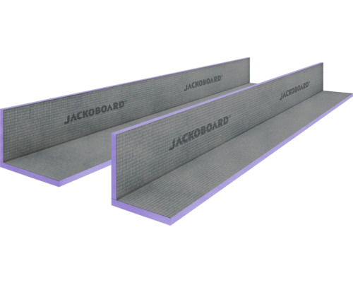 Rohový prvok Jackoboard 2600 x 150 x 150 x 20 mm Dve stavebné dosky Jackoboard Wedi v tvare L