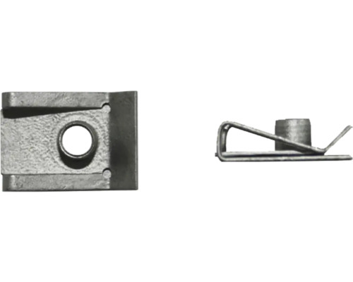 Upevňovacia spona v dvoch pohľadoch