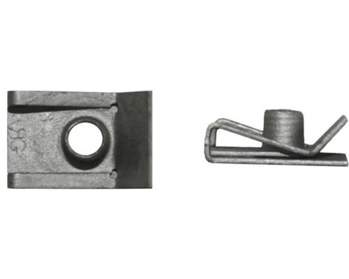 Dva pohľady na plechovú maticu