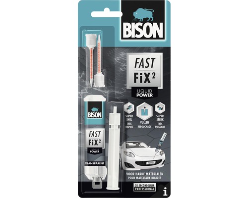 BISON Dvojzložkové lepidlo FAST FIX POWER 10 g