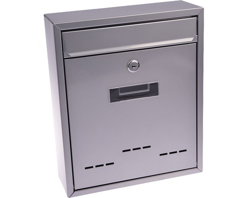 Oceľová poštová schránka s priezorom
