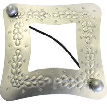 Dekoratívny fotorámik s kvetinovými motívmi