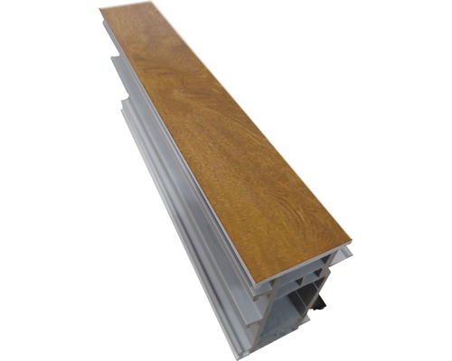 Rozširovacie profil ARON Comfort 35 mm biely / golden oak D: 1400 mm Rozširovacie profil ARON Comfort 35 mm biely / golden oak D: 1400 mm