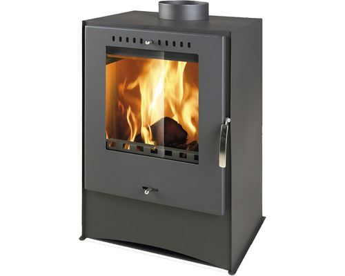 Krbové kachle so sklenenými dvierkami a horiacim ohňom