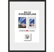 Hliníkový fotorámik WDR Duo čierny 21x29,7 cm (A4)