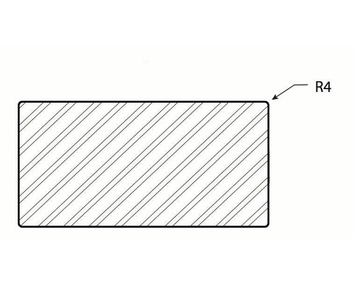 Hranolček napojovaný 12 x 46 x 2000 mm smrek