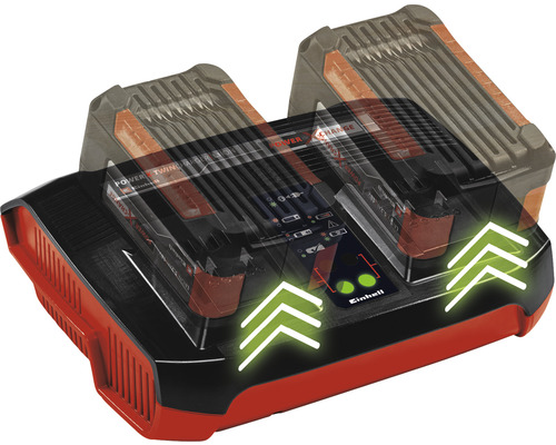 Einhell Dvojitá nabíjačka pre batérie rady Power X-Change