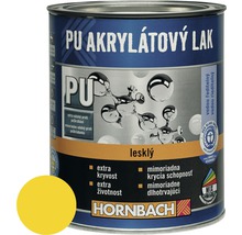 PU akrylátový lak na vodnej báze Hornbach žltá lesklý 750 ml