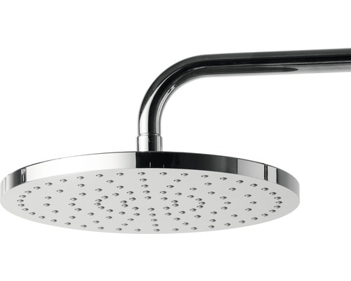 Okrúhla hlavová sprcha so sprchovým ramenom