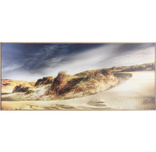 Rámovaný nástenný obraz s dunovou krajinou