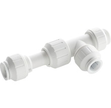 Plastová T-kus pre sanitárne účely