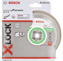 Diamantový kotúč Bosch X-LOCK 125x22,23