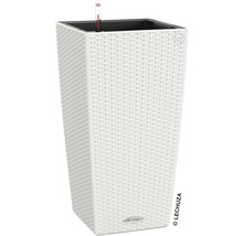 Štvorcový kvetináč so zavlažovacím systémom