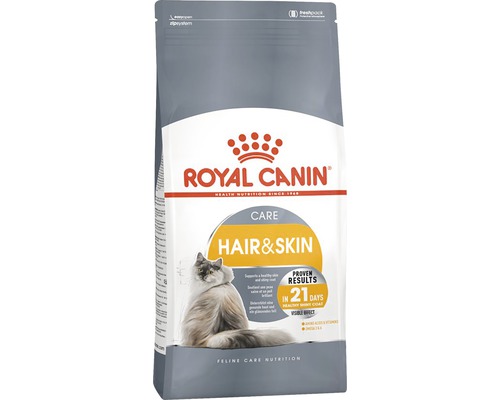 Granule pre mačky Royal Canin Hair & Skin 2 kg