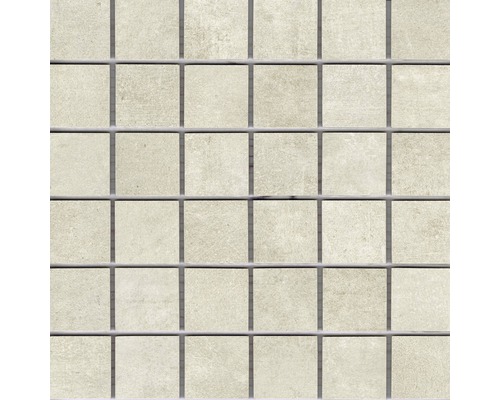 Dlažba imitácia betónu Home Almond Mozaika 30x30 cm
