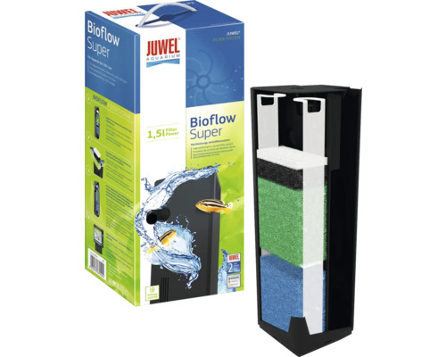 Vnútorný filter Juwel Bioflow Super pre akváriá do 150 litrov, vrátane filtračných médií a balenia