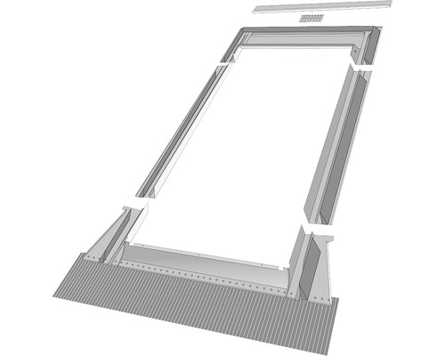 Tesniace lemovanie pre profilované krytiny 4,5x66x118 cm