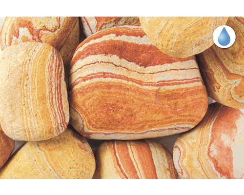 Dekoračné kamene s vodným symbolom