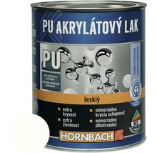 PU akrylátový lak na vodnej báze Hornbach ľadovo biela lesklý 2 l