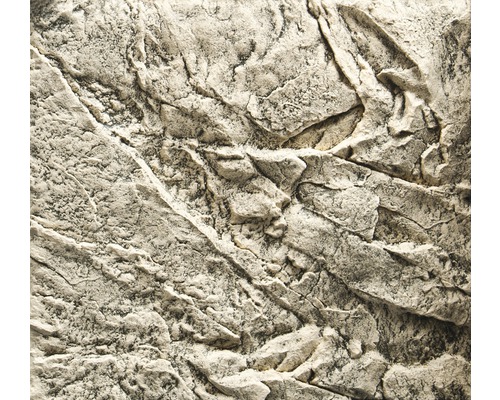 Detailný záber štruktúry skalnej steny pre akváriá alebo teráriá