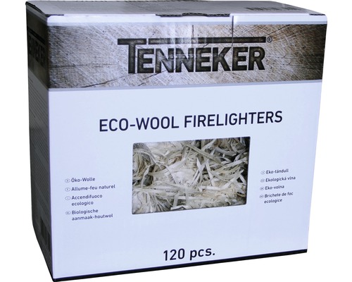 Drevitá vlna na podpaľovanie ekologická Tenneker® 120 ks