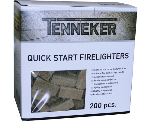 Podpaľovač Tenneker 200 ks Podpaľovač Tenneker 200 ks