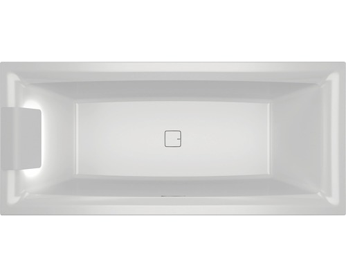 Vaňa Riho Still Square 180x80 cm ľavá s podhlavníkom BR0100500K00131