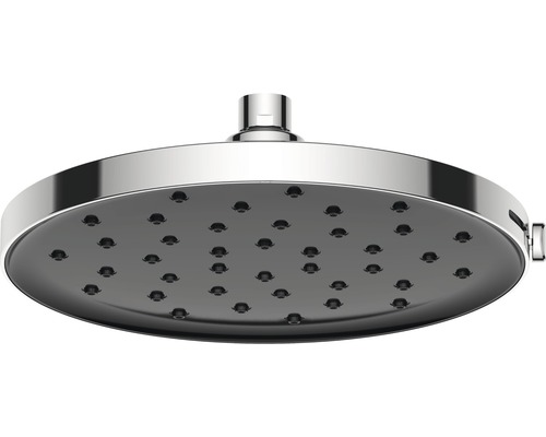 Hlavová sprcha AVITAL Ø 23 cm chróm/čierna s posuvným regulátorom