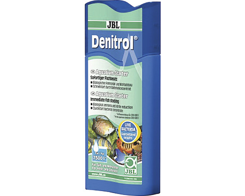 Štartovacie baktérie do akvária JBL Denitrol 250 ml JBL Denitrol Aquarium Starter pre okamžité zarybnenie