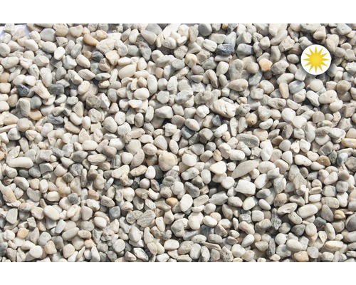 Detailný záber okrasných kamienkov