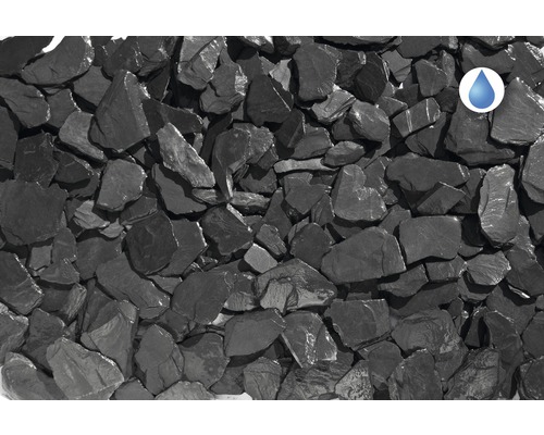 Bridlicové kamene pre záhradníctvo s vodným symbolom