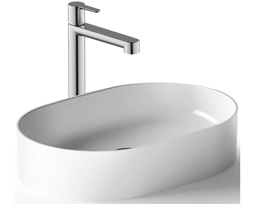 Keramické umývadlo na dosku s batériou