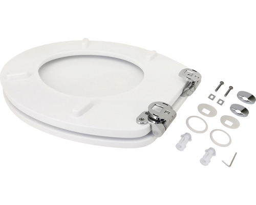 WC sedadlo s upevňovacím materiálom