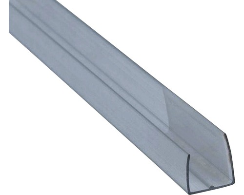 Plastový profil Bravo LPU pre polykarbonátové dosky 10 mm dĺžka 2,1 m U profil z plastu