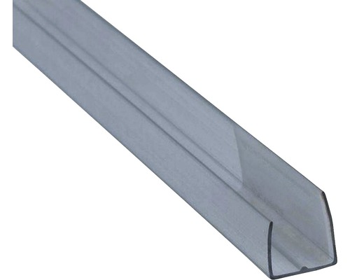 Plastový profil Bravo LPU pre polykarbonátové dosky 6 mm dĺžka 2,1 m U-profil z plastu