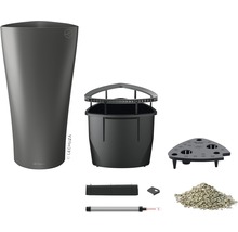 Kvetináč Lechuza Classico so zavlažovacím systémom a príslušenstvom