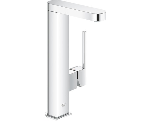 Jednopáková umývadlová batéria s ručnou sprchou GROHE GROHE Plus chrómová 23844003 Páková umývadlová batéria
