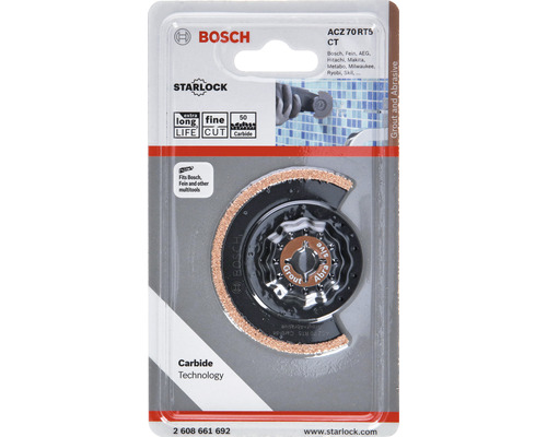 Škárovacia fréza Bosch ACZ 70 RT5 CT s karbidovou technológiou v balení