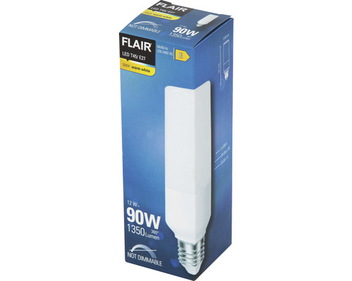 Žiarovka FLAIR LED T45/E27, 90 W, nestmievateľná, v balení