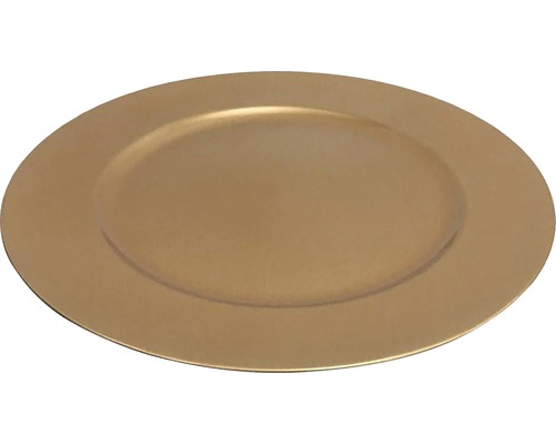 Zlatý prestierací tanier