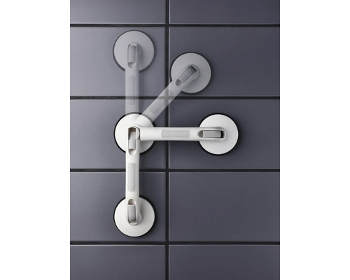 Držiak s prísavkami na obkladanej stene