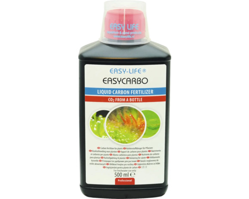 Hnojivo pre akváriové rastliny Easy life EasyCarbo 500 ml Easy Life Easycarbo tekuté hnojivo pre rastliny v 500-mililitrovej fľaši