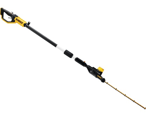 Akumulátorové nožnice na živý plot DeWalt s teleskopickou tyčou