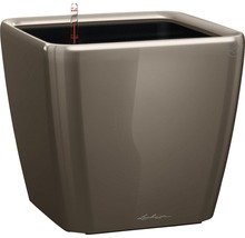 Štvorcový kvetináč s ukazovateľom hladiny vody