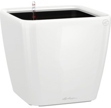 Štvorcový kvetináč s ukazovateľom hladiny vody