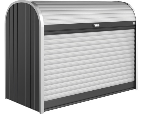 Záhradná skriňa s roletou pre vonkajšie použitie
