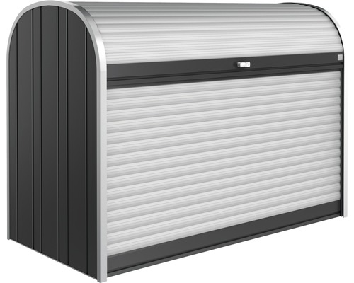 Prístrešok na popolnice Biohort StoreMax 190 plechový 190x97x136 cm tmavosivý metalický Prístrešok na popolnice Biohort StoreMax 190 plechový 190x97x136 cm tmavosivý metalický